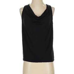 Anthropologie X Michael Stars - black cowl neck tank top